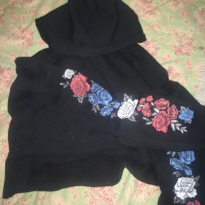 Cropped hoodie
